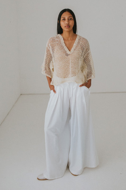 PANTALÓN INCIENSO BLANCO