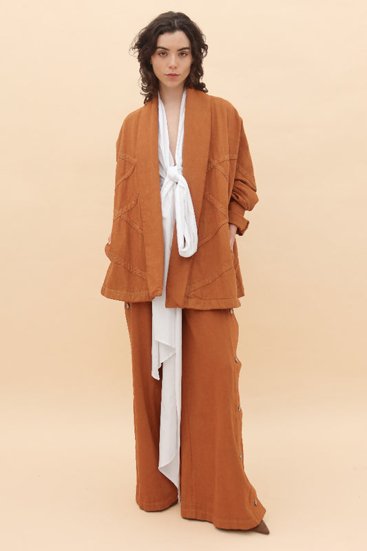 PANTALON SONIA MOSTAZA