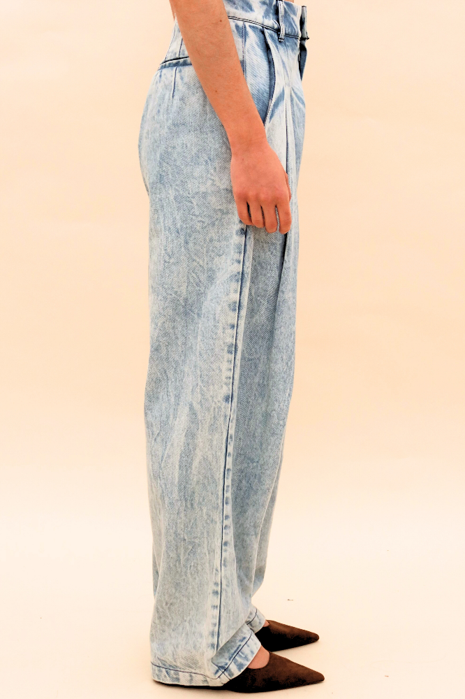 PANTALON TEODORA MEZCLILLA