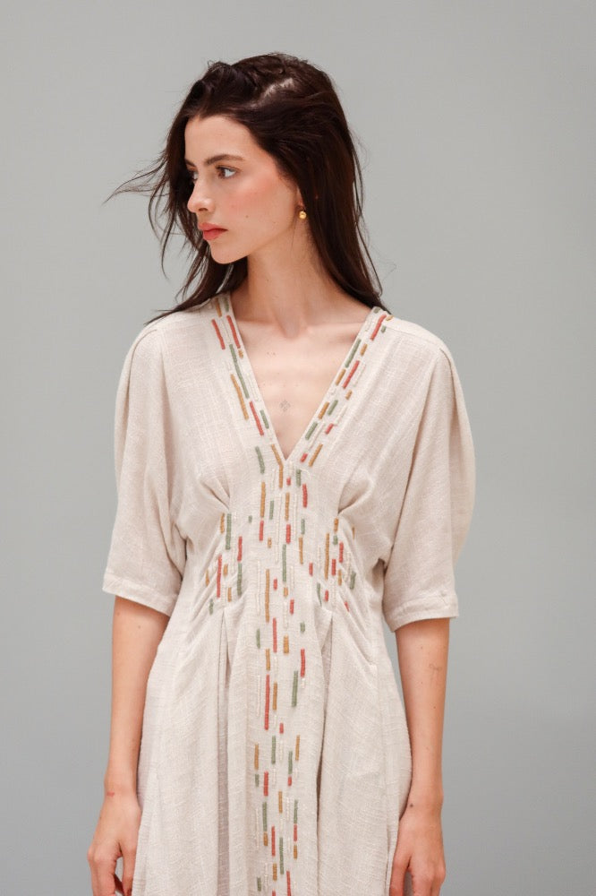 VESTIDO MICAELA BORDADO