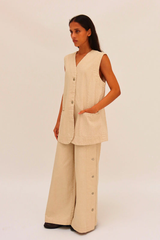 CHALECO FRAMBOYAN CRUDO