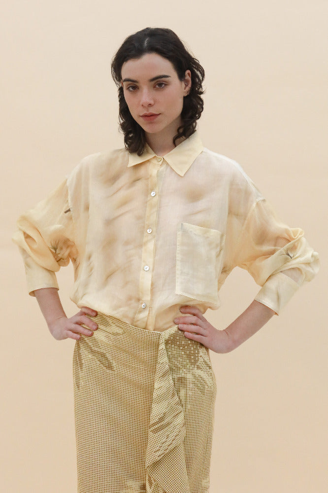 CAMISA LAUREL RAMIO ESTAMPADA