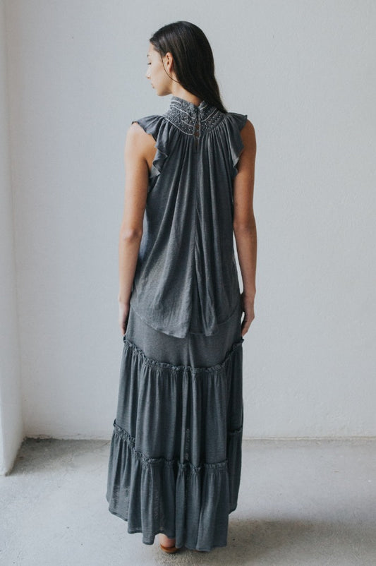 VESTIDO ALBA GRIS