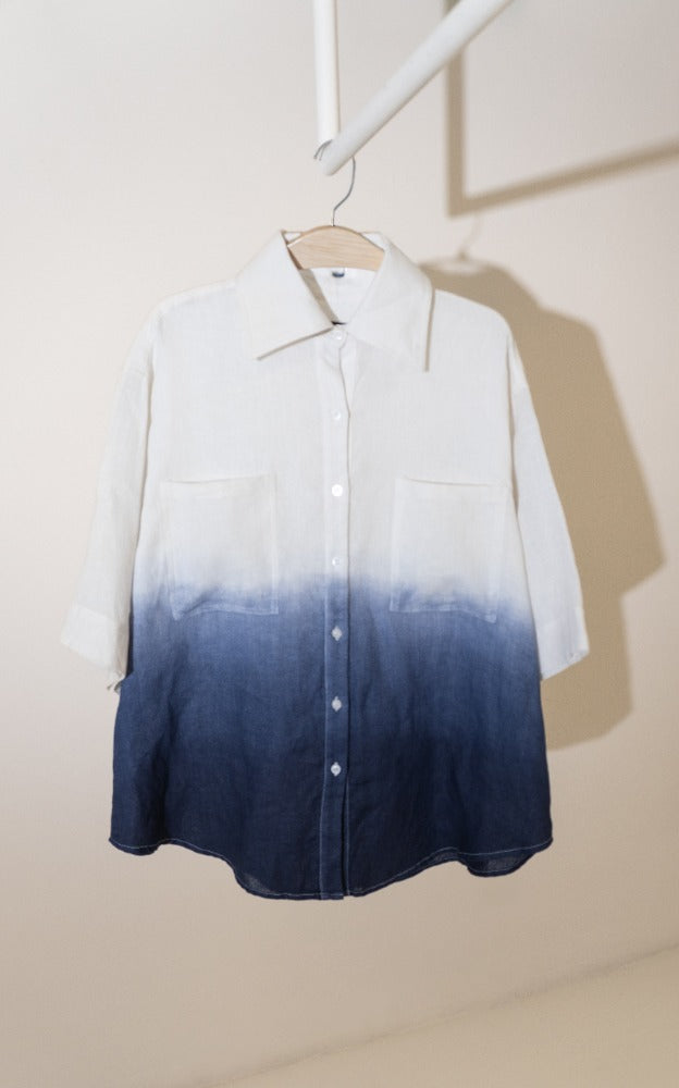 CAMISA CEMPASÚCHIL TIE DYE