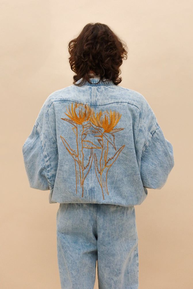 CHAMARRA MARIO MEZCLILLA