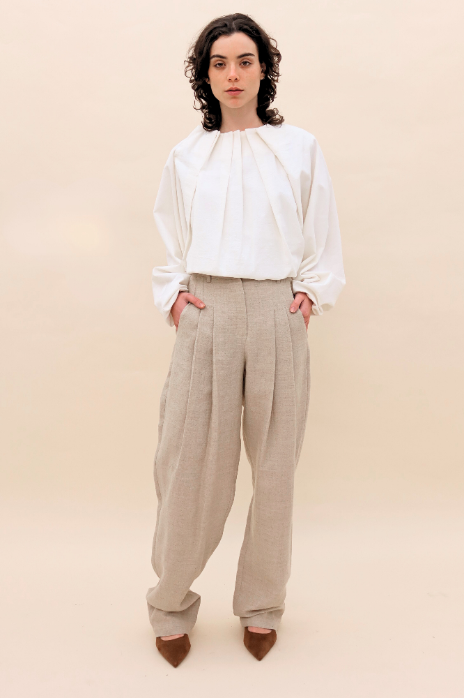 PANTALON TEODORA  CRUDO