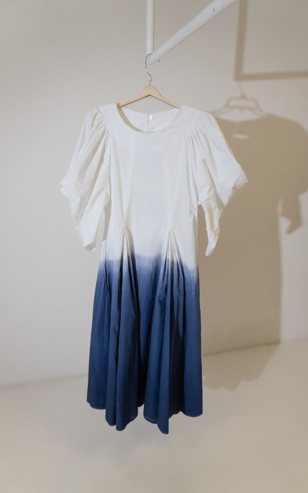 VESTIDO ANA BLANCO TIE DYE
