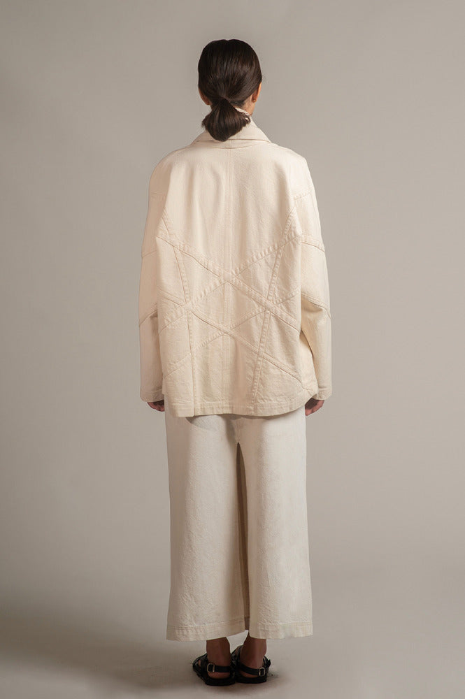 CHAQUETA JAPONESA MEZCLILLA CRUDO | PRE-ORDEN