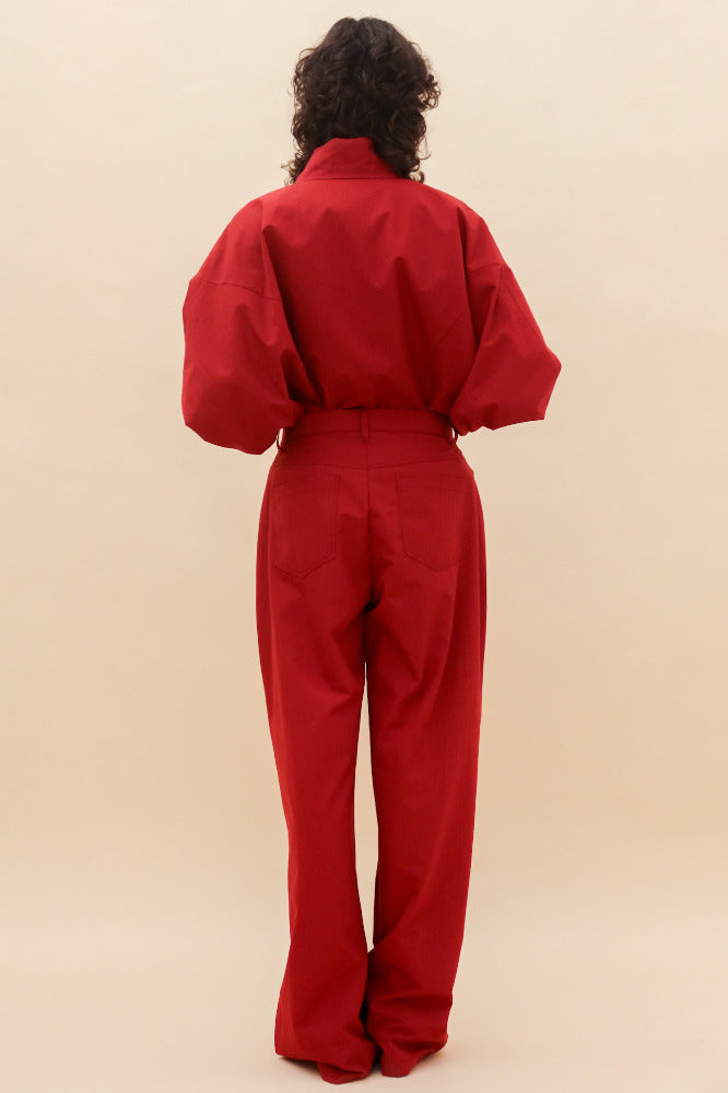 CHAMARRA MARIA ANGELES ROJA