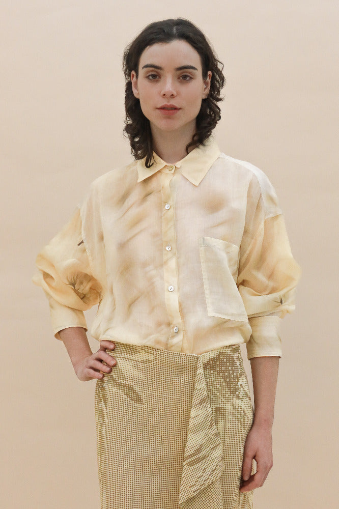 CAMISA LAUREL RAMIO ESTAMPADA