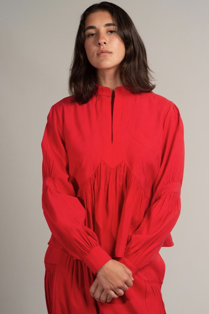 BLUSA MONTERIA ROJA