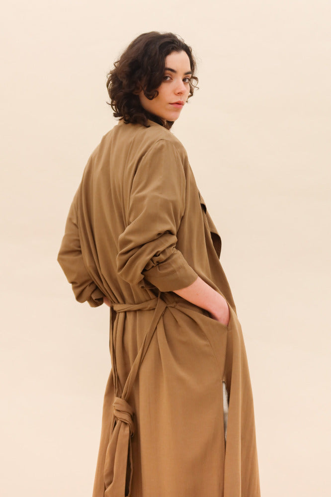 TRENCH FERNANDA KHAKI