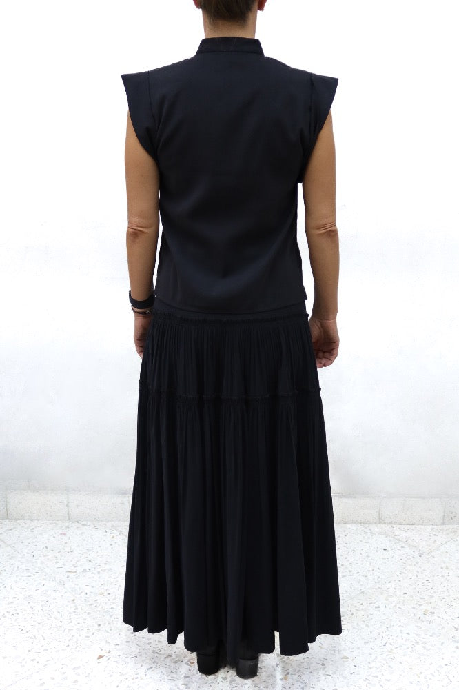 BLUSA MONTERIA MC CUPRO NEGRO