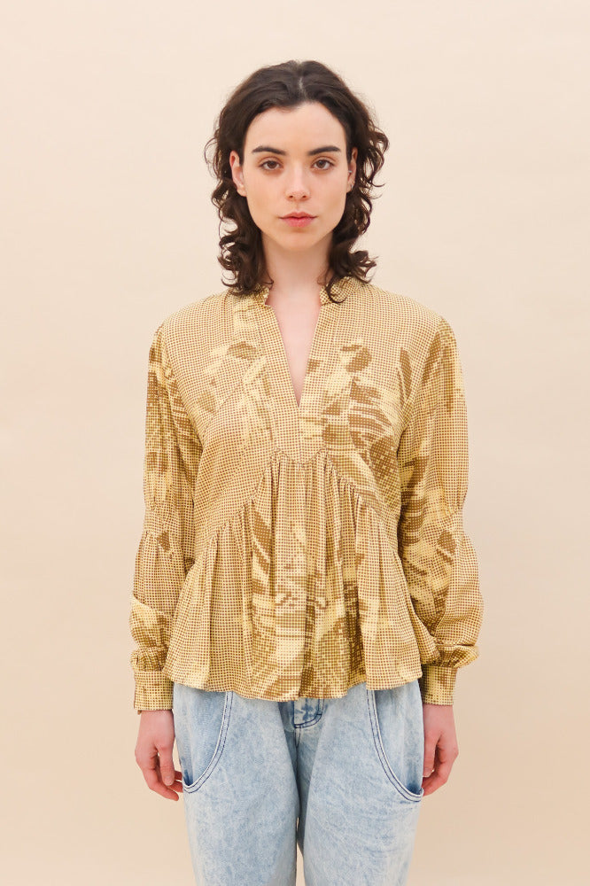 BLUSA MONTERIA ESTAMPADA ML