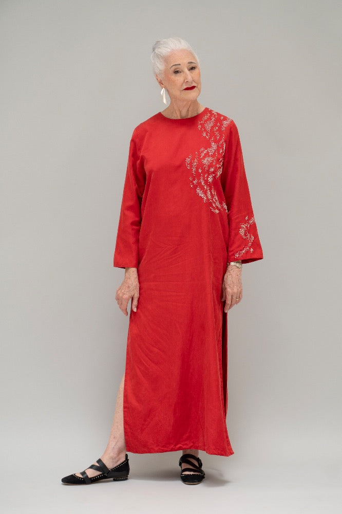 VESTIDO KARLA BORDADO