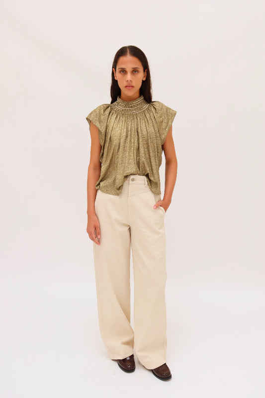 PANTALON AHUEHUTE MEZCLILLA CRUDO | PRE-ORDEN