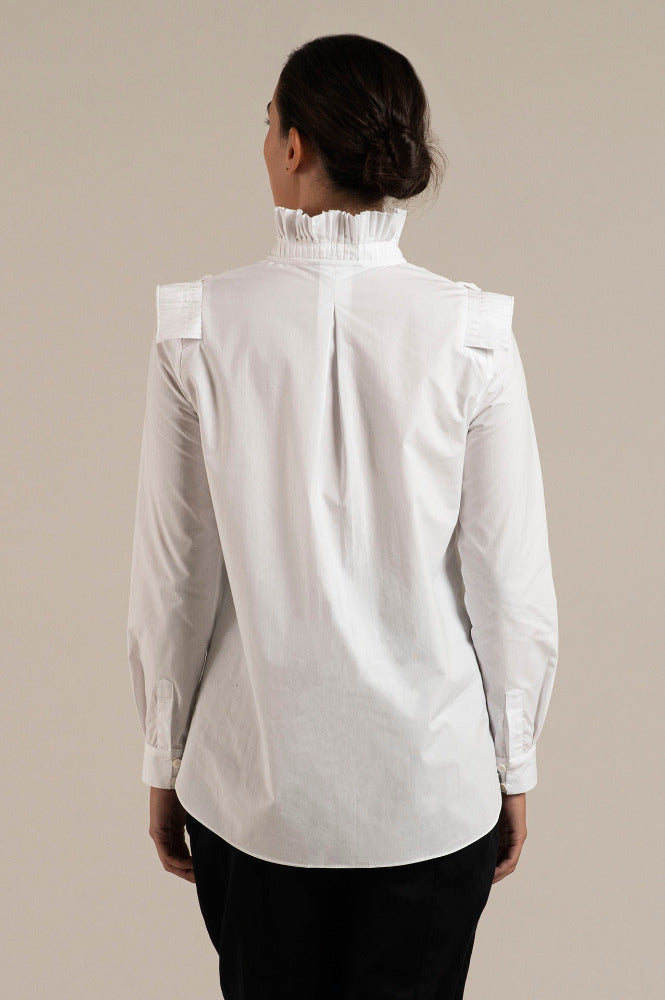 CAMISA MAZAHUA BLANCA