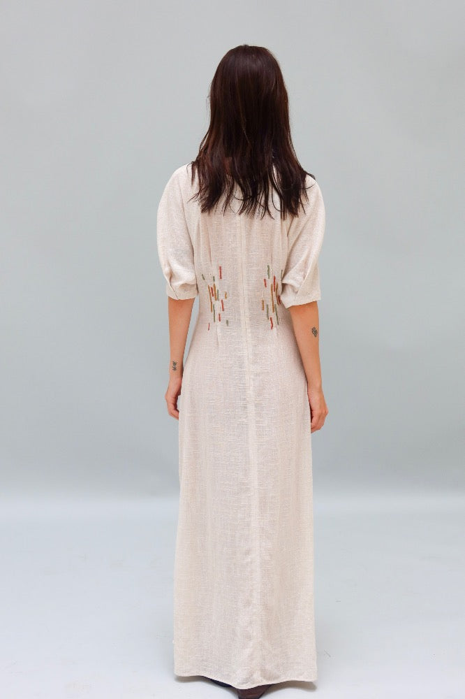 VESTIDO MICAELA BORDADO