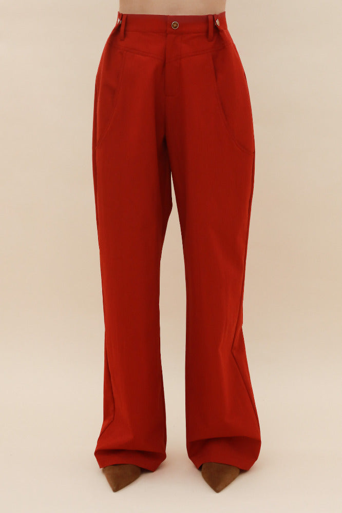 PANTALÓN AMORA ROJO