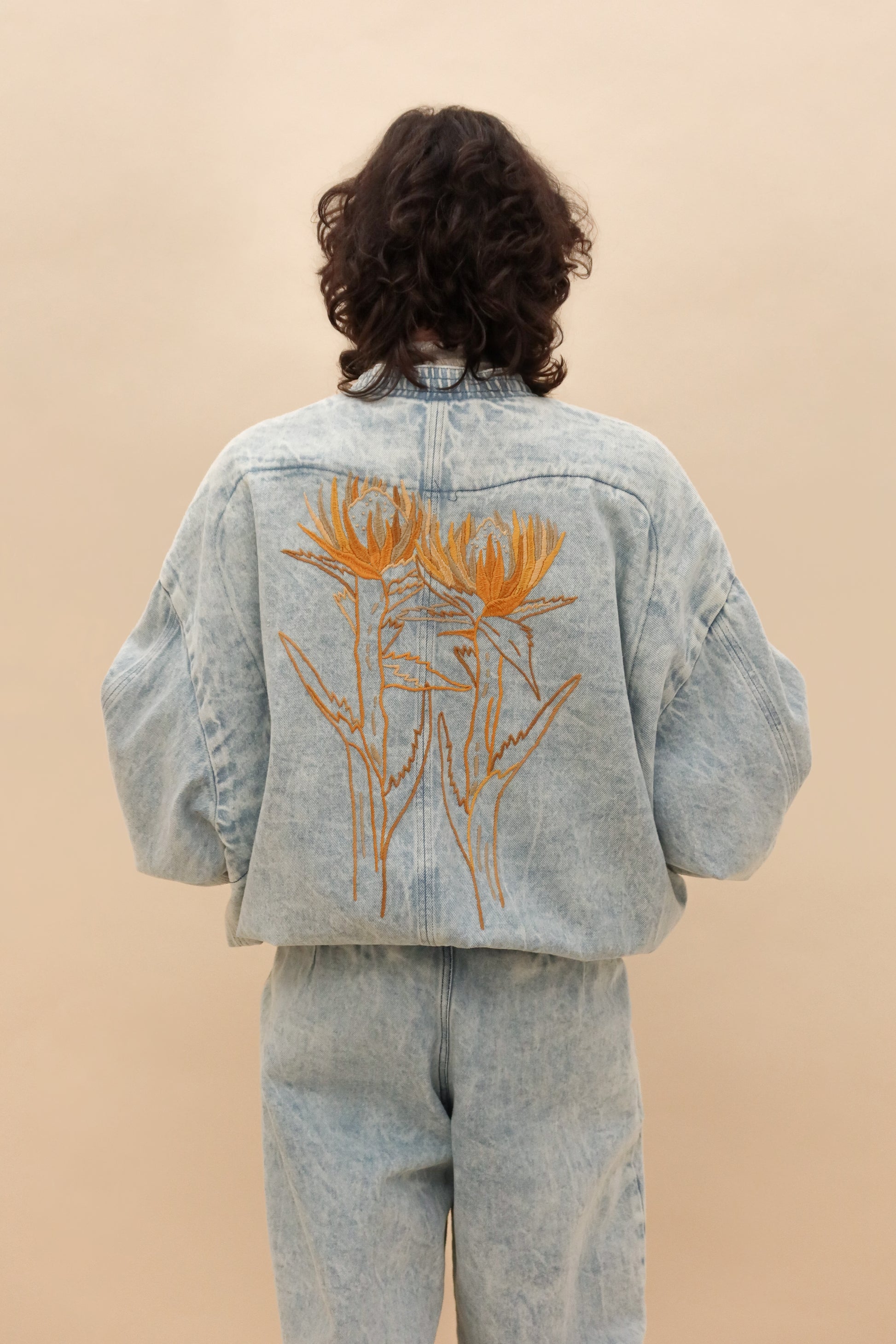 CHAMARRA MARIO MEZCLILLA