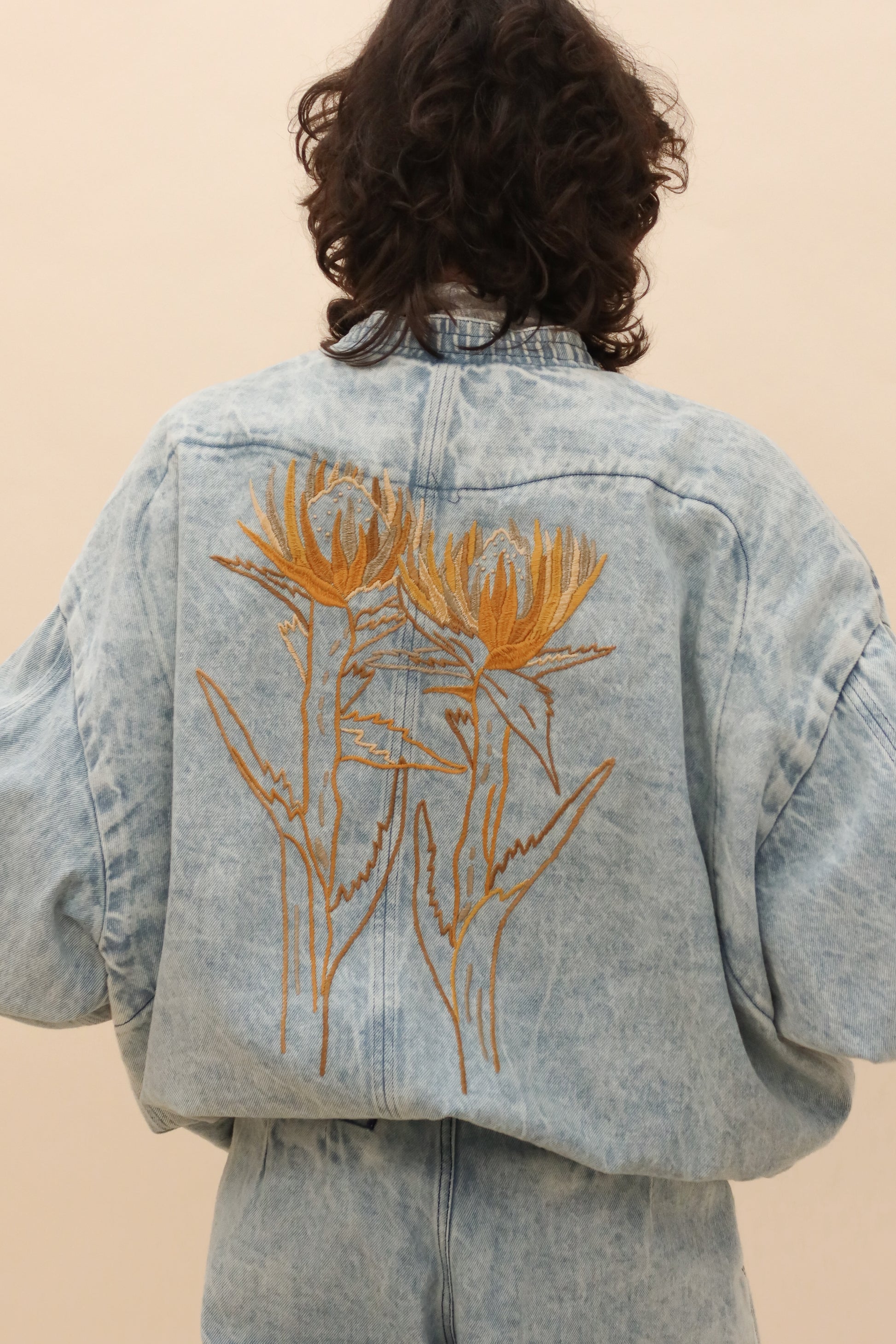 CHAMARRA MARIO MEZCLILLA