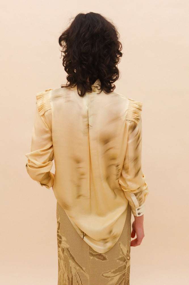 BLUSA MAZAHUA ESTAMPADA