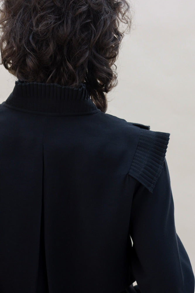 CAMISA MAZAHUA NEGRA