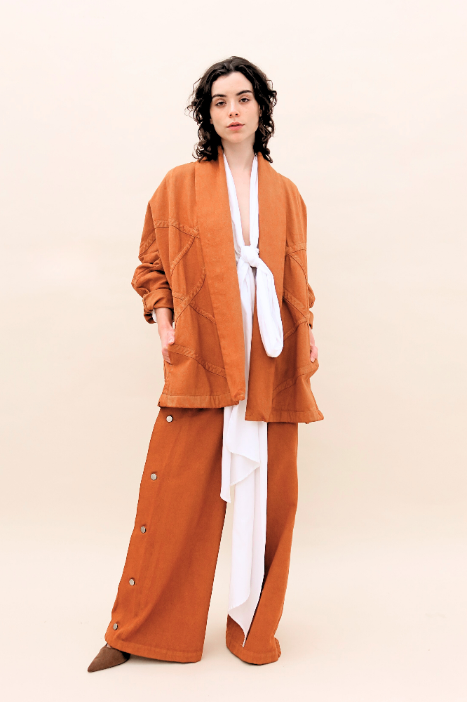 PANTALON SONIA MOSTAZA