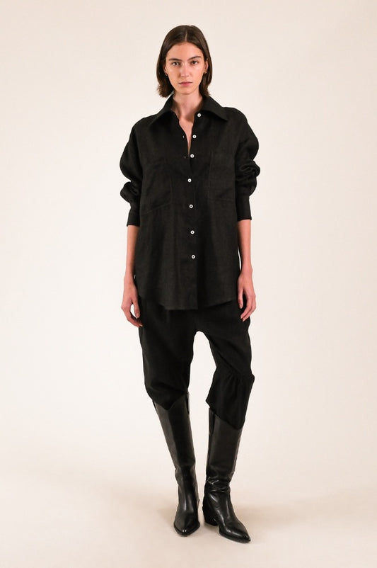 CAMISA LAUREL NEGRA