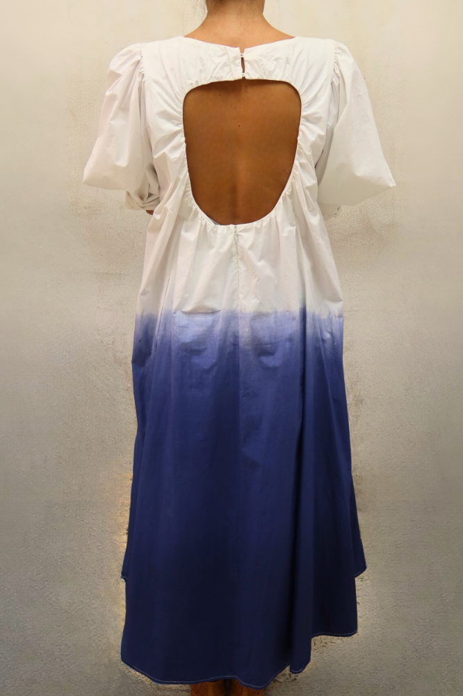 VESTIDO ANA BLANCO TIE DYE