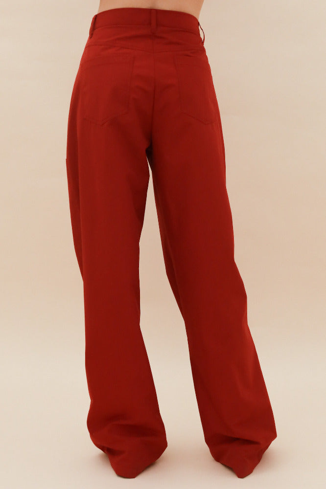 PANTALÓN AMORA ROJO