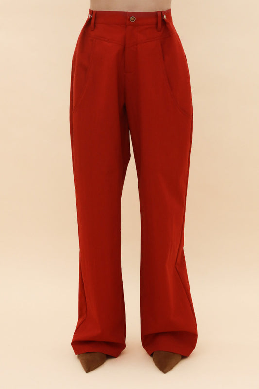 PANTALÓN AMORA ROJO