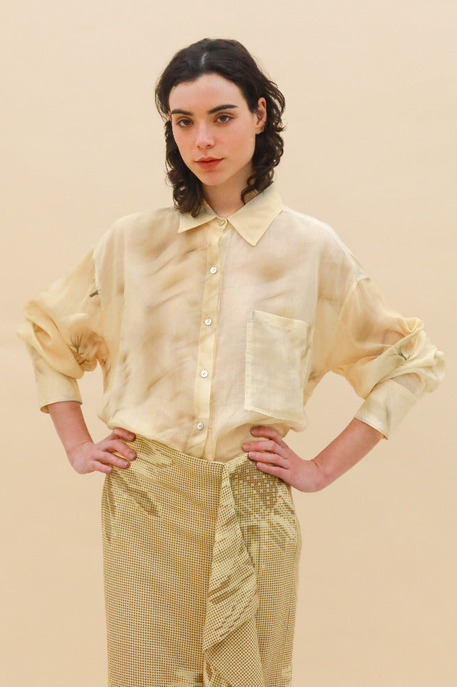 CAMISA LAUREL RAMIO ESTAMPADA