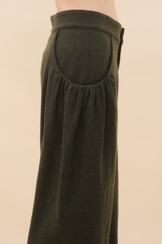 PANTALON HUIZACHE LANA VERDE