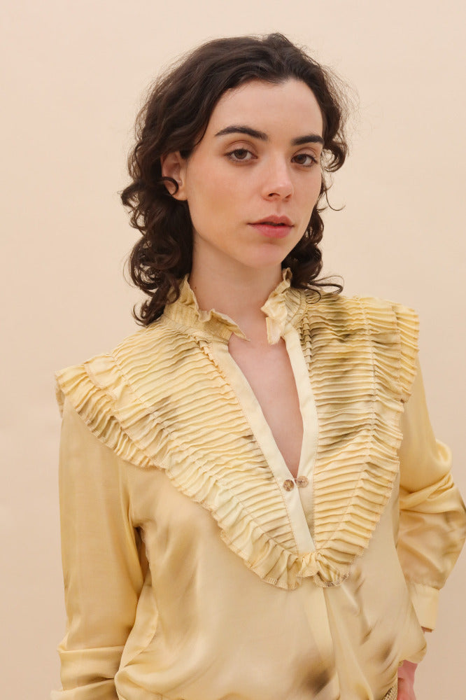 BLUSA MAZAHUA ESTAMPADA