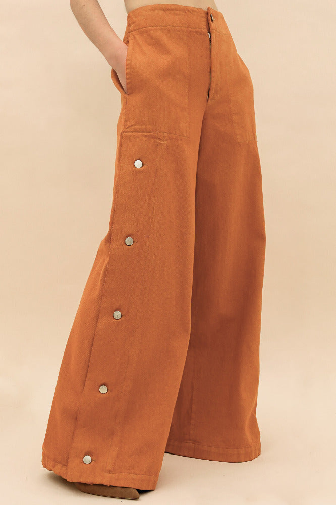 PANTALON SONIA MOSTAZA