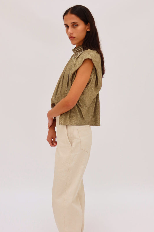 PANTALON AHUEHUTE MEZCLILLA CRUDO | PRE-ORDEN