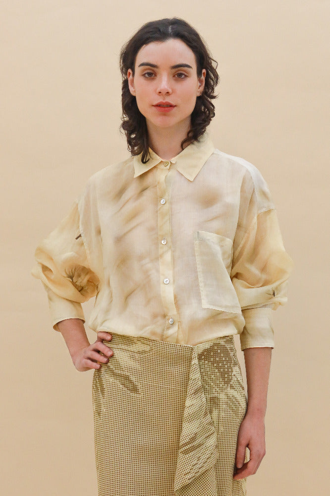 CAMISA LAUREL RAMIO ESTAMPADA