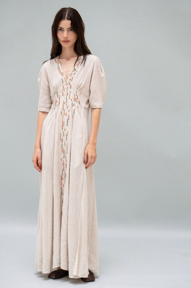 VESTIDO MICAELA BORDADO