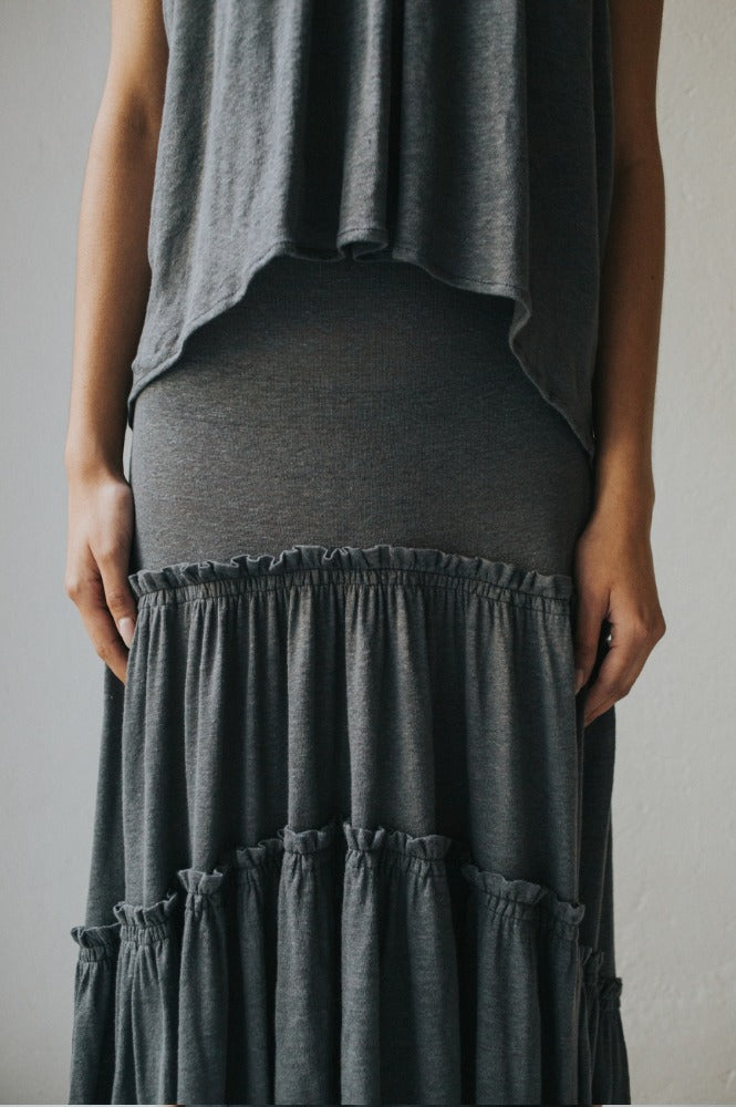 VESTIDO ALBA GRIS